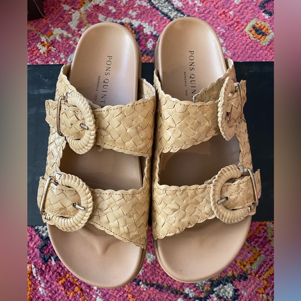 Pons Quintana Caiman Ivory Sandal